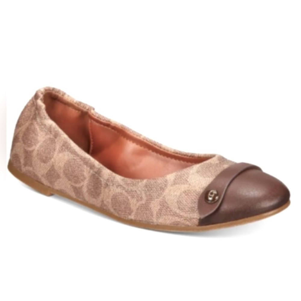 NWOT - Coach Brandi Cbut Ballet Saddle Tan brown